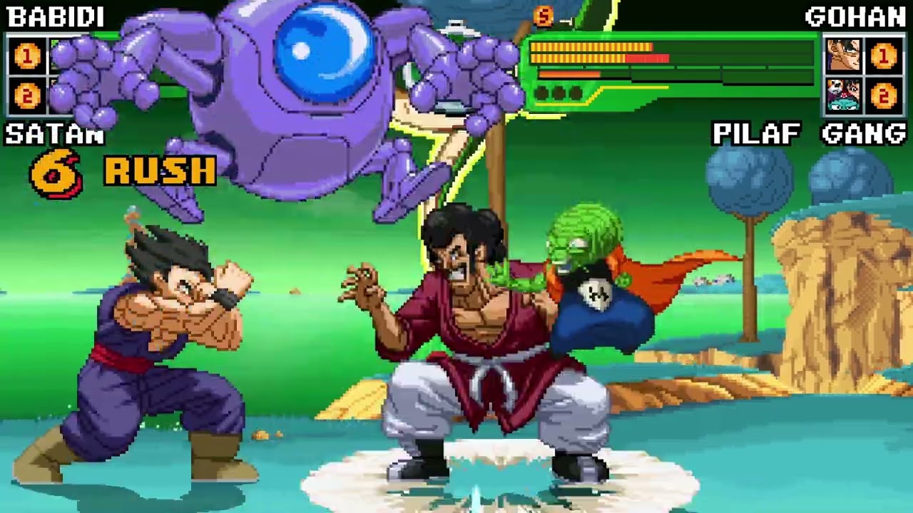 {CPU vs CPU} Babidi n Satan vs Gohan n Pilaf Gang {Hyper DBZ Wicked Ambition}
