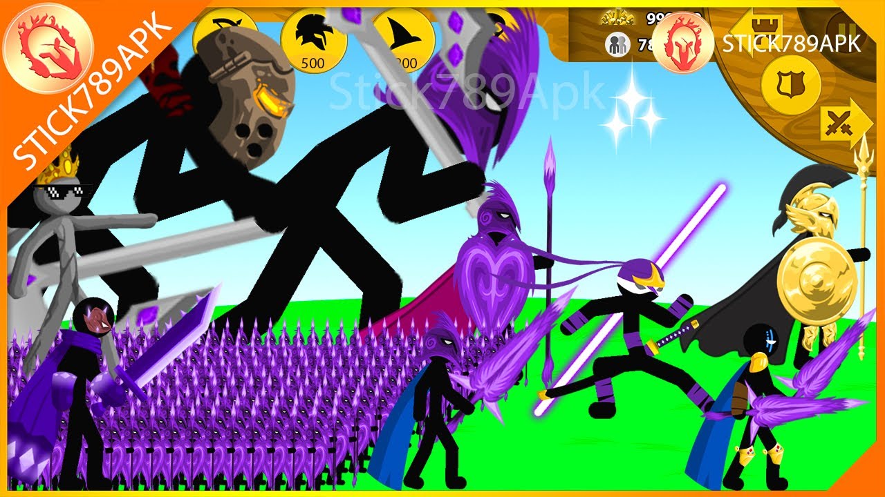 STICKMAN WINGBLADES XIPHOS, WRATHNAR, SHADE VS FINAL BOSS BONE | Stick War Legacy Mod | Stick789Apk