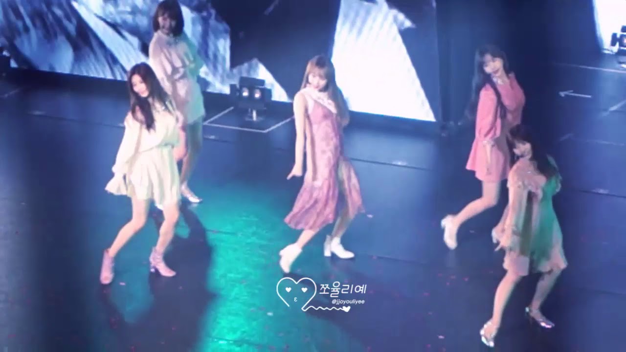 190120 아이즈원 일본 데뷔쇼케이스 '다시만나' 직캠. izone