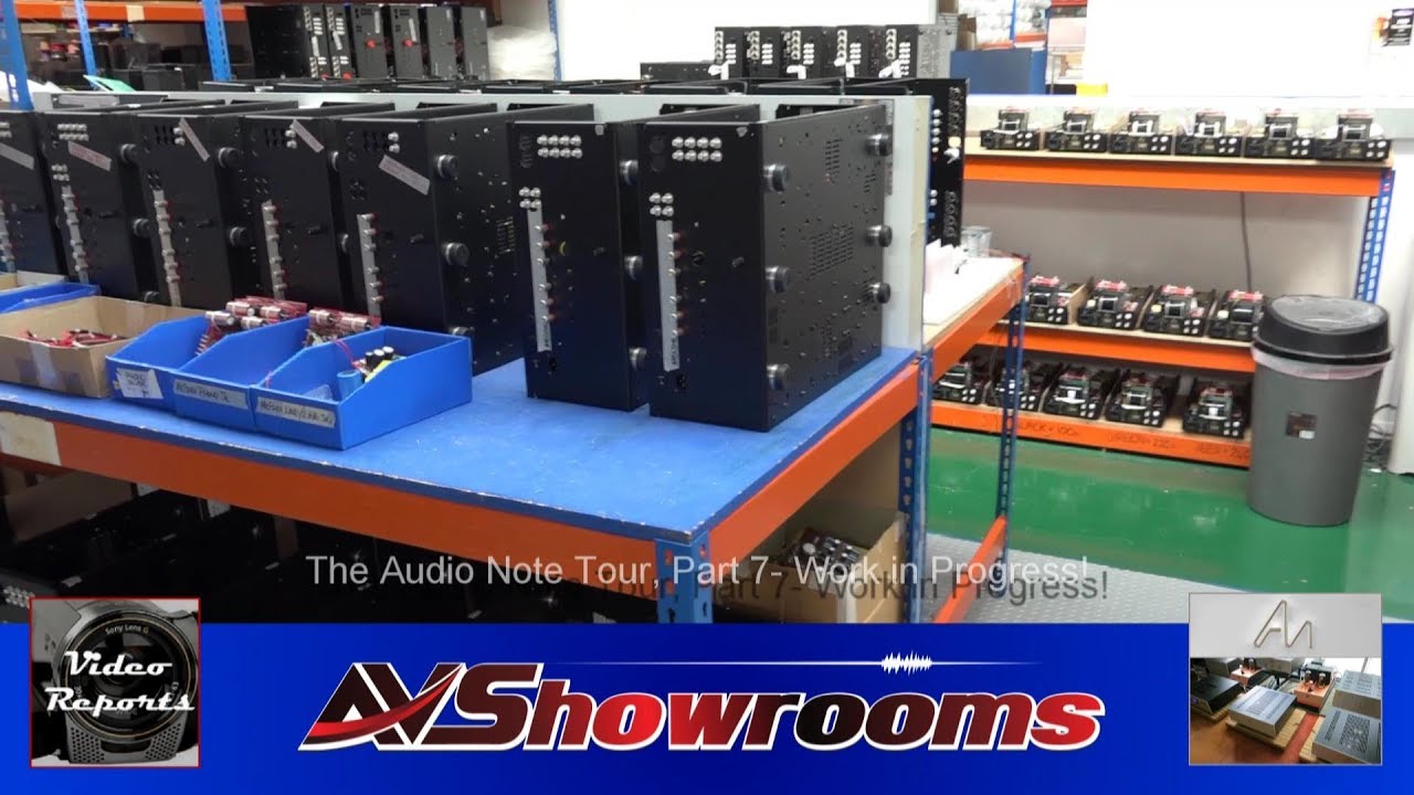 Audio Note Company Tour, Pt. 7 , Assembly and Work in Progress!