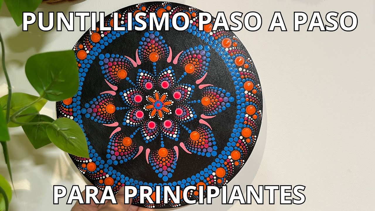 puntillismo paso a paso para principiantes