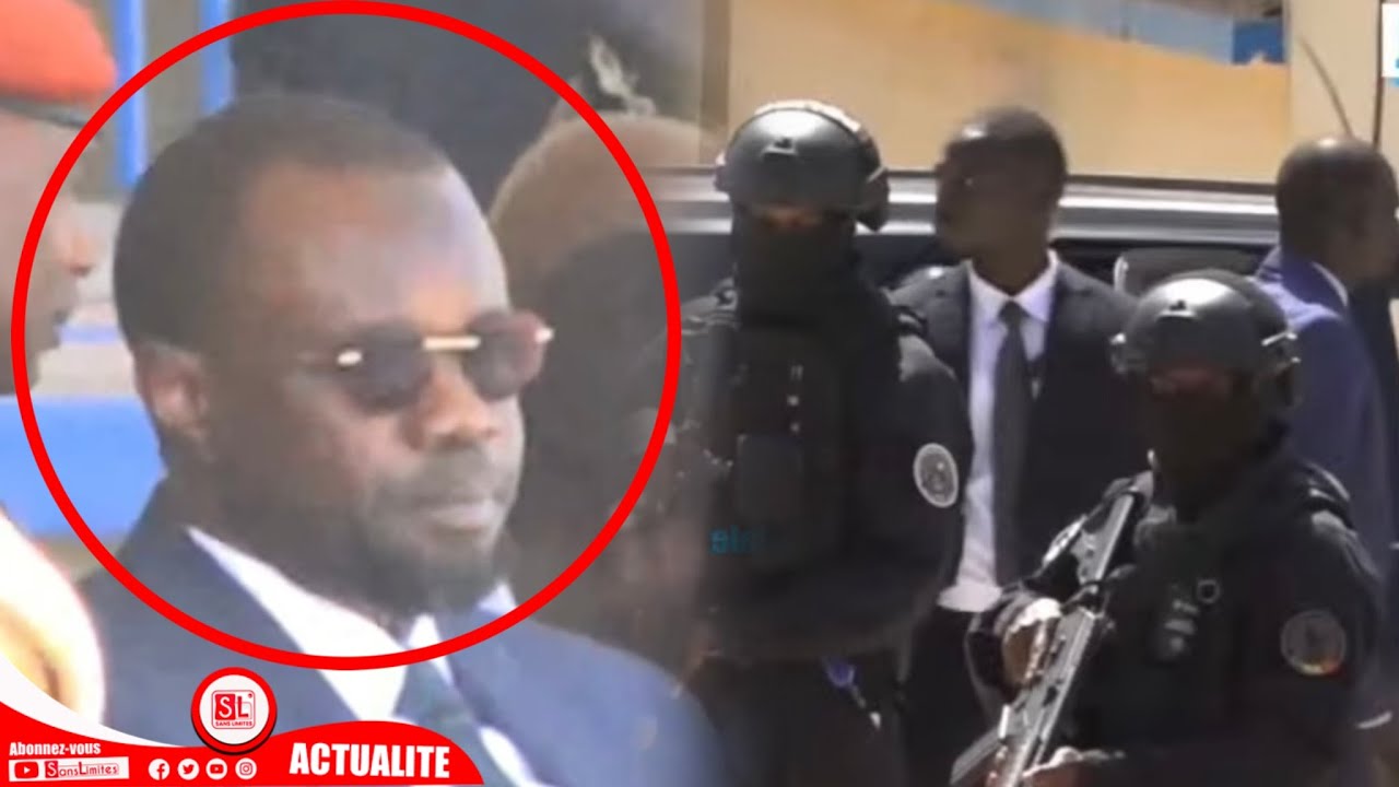Incroyable: Démonstration de force de la Brigade d'intervention polyvalente ( BIP ) devant Sonko