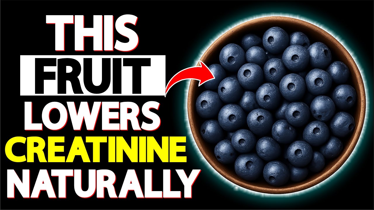 Top 5 DRY Fruits That Naturally Lower Creatinine and BOOST GFR | Senior Kidney Health