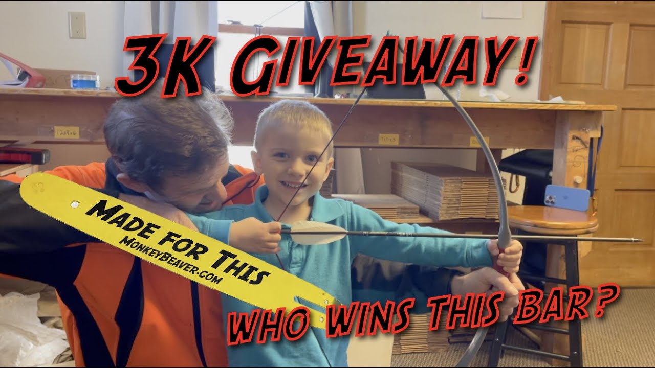MonkeyBeaver 3K Giveaway!