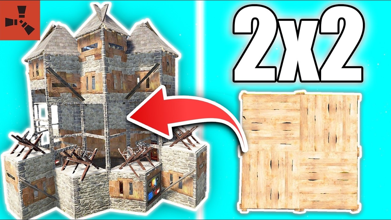 PERFECT 2x2 Expansion (Solo/Duo/Trio) &ndash; Rust Base Design 2026