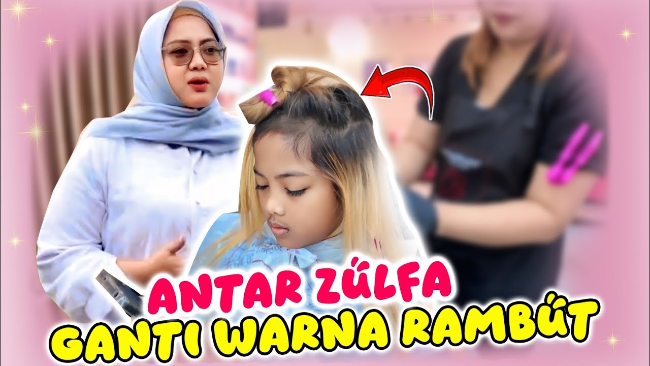 BU PIPI ANTAR ZULFA GANTI WARNA RAMBUT