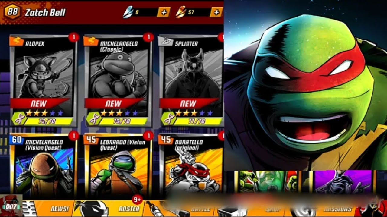 Huge Unlocking Master Splinter, Alopex and others | TMNT Legends