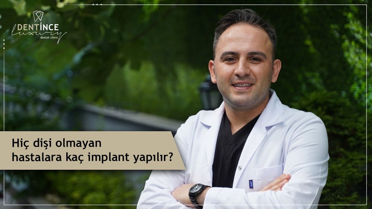 Hi&ccedil; dişi olmayan hastalara ka&ccedil; implant yapılır? #implant