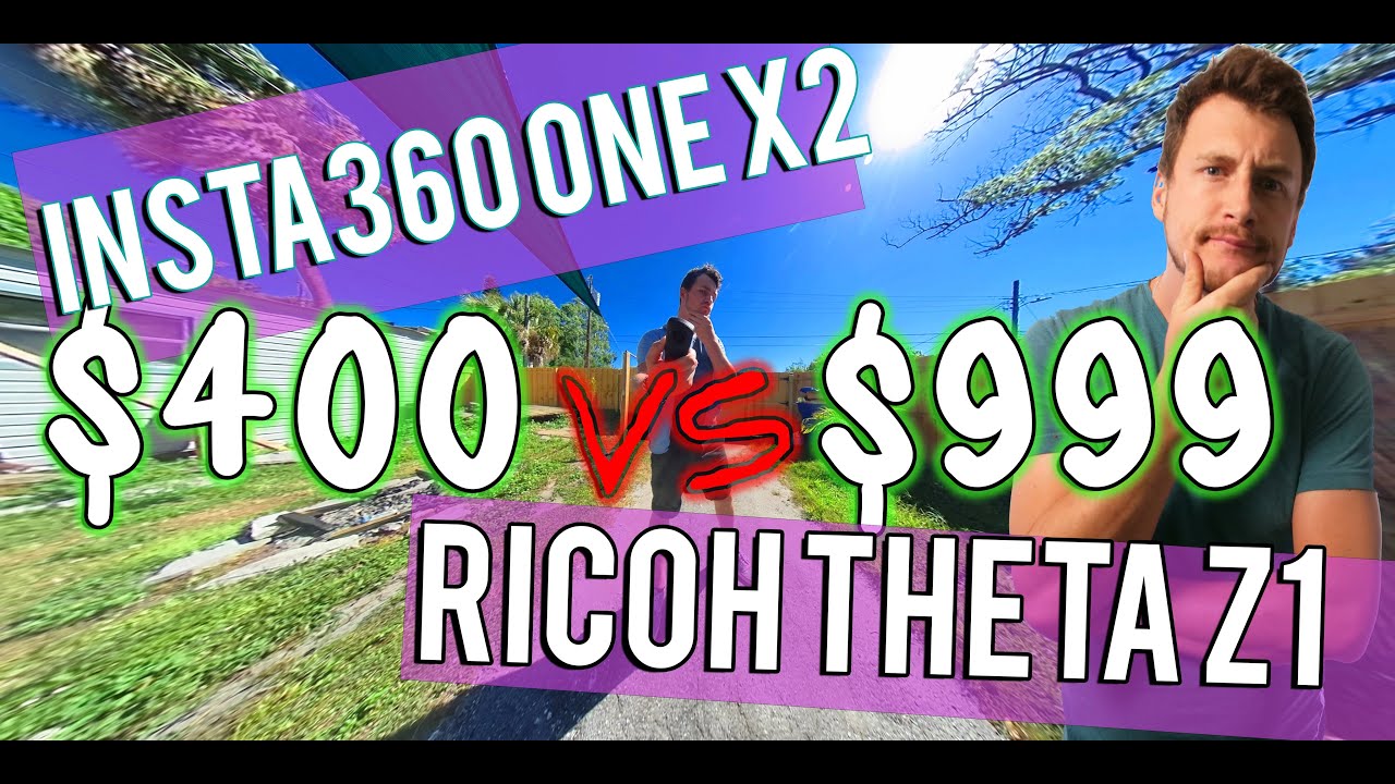 Ricoh theta Z1 vs Insta360 one x2