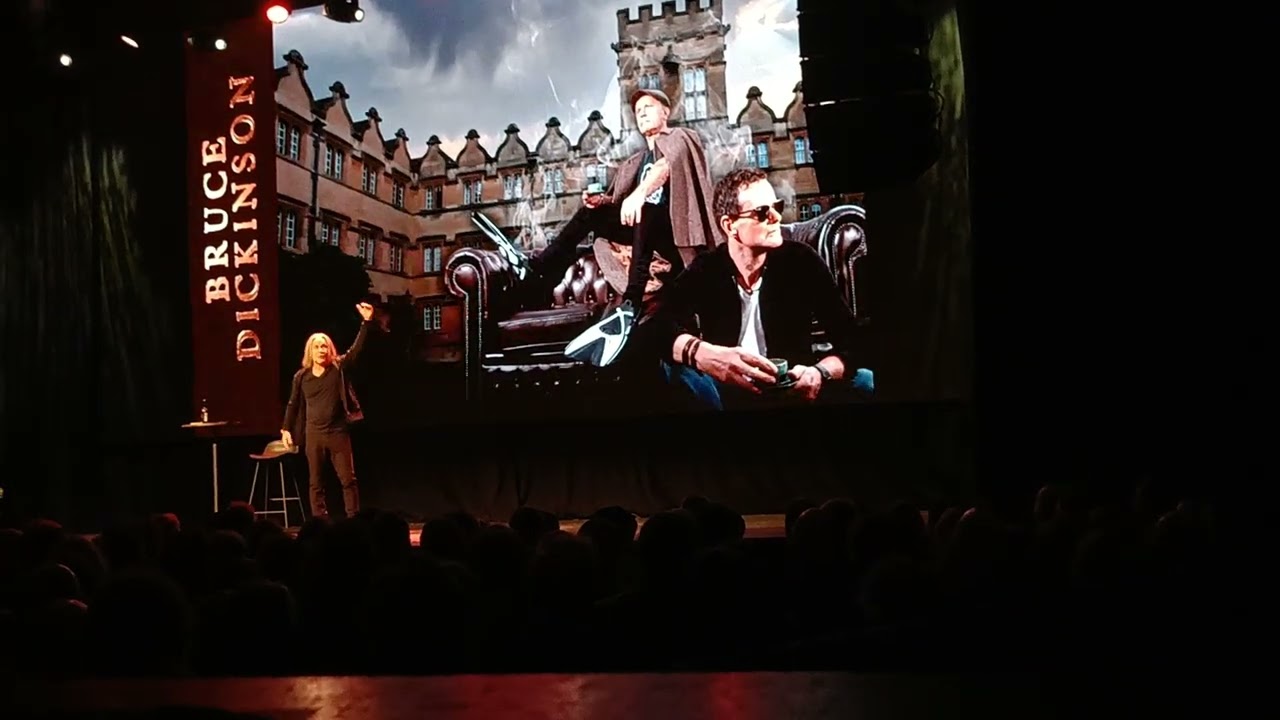 Bruce Dickinson - An Evening With - 2023-01-13 Bergen Q&A - Your best Nico McBrain story