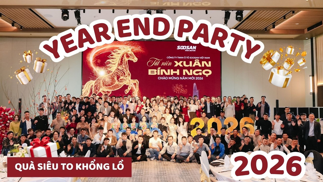 Soosan Vina Motor Year End Party 2025 | Nhìn Lại 1 Năm Đầy Bứt Phá! Cảm Ơn Vì Tất Cả ❤️