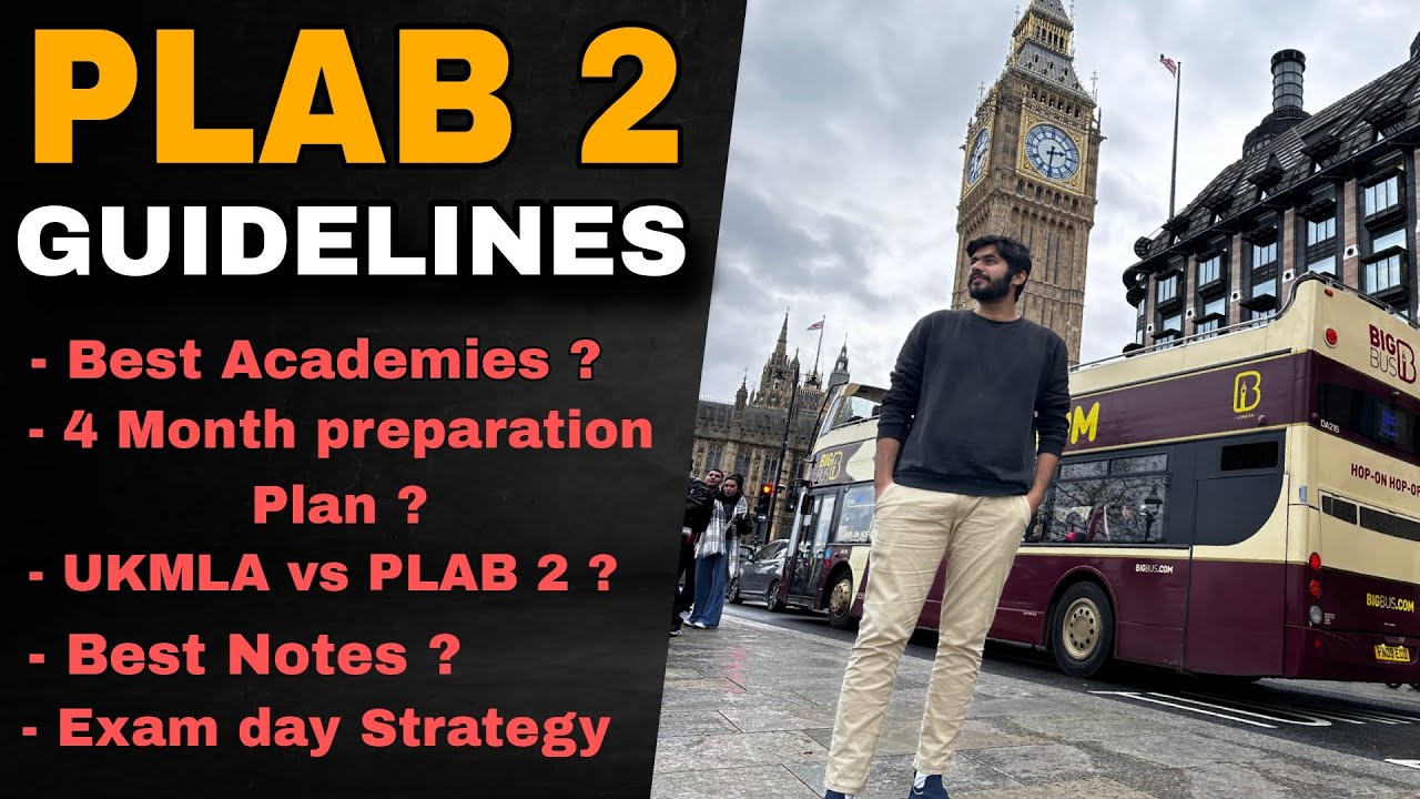 PLAB 2 Guidelines | 4 Months preparation plan and strategies