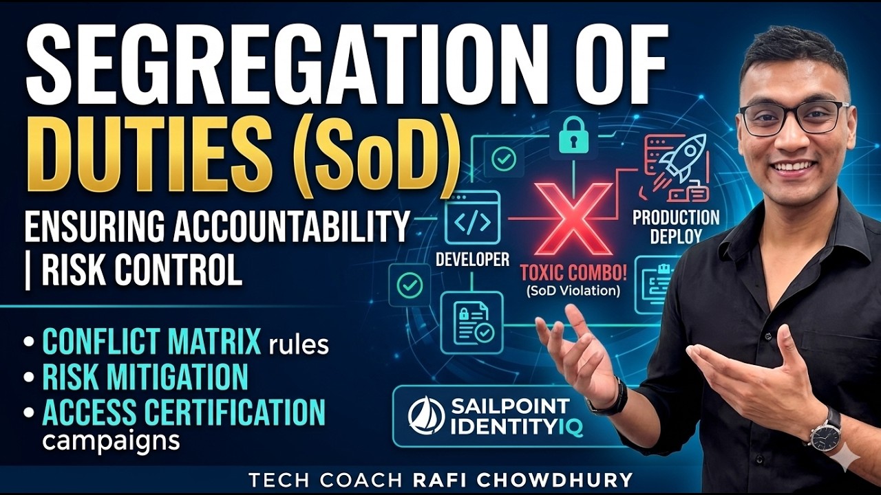 Segregation of Duties (SoD): Ensuring Accountability and Risk Control