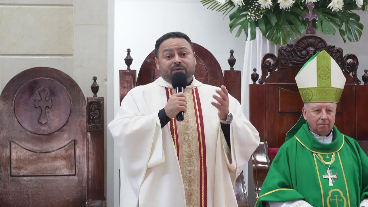 Eucaristía posesión del Nuevo Párroco El Padre Damián Rivero