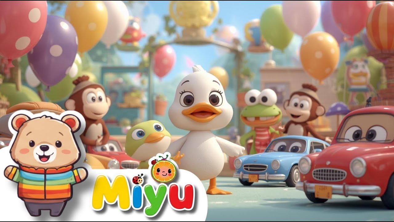 🌈🎶 Leer Alles met Miyu Kinderliedjes: Handen Wassen, Seizoenen, Kikker & Ballonnen! 🧼🍂🎈