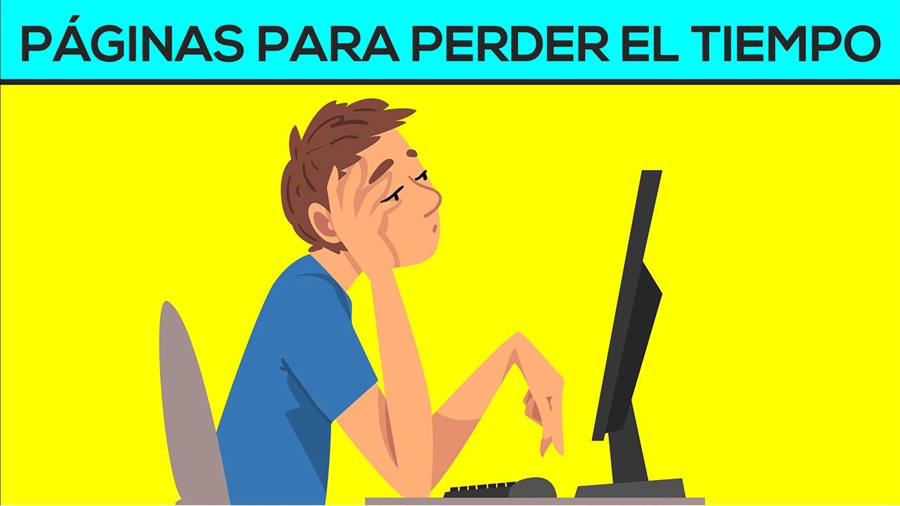 50 Páginas de internet para perder el tiempo 👀