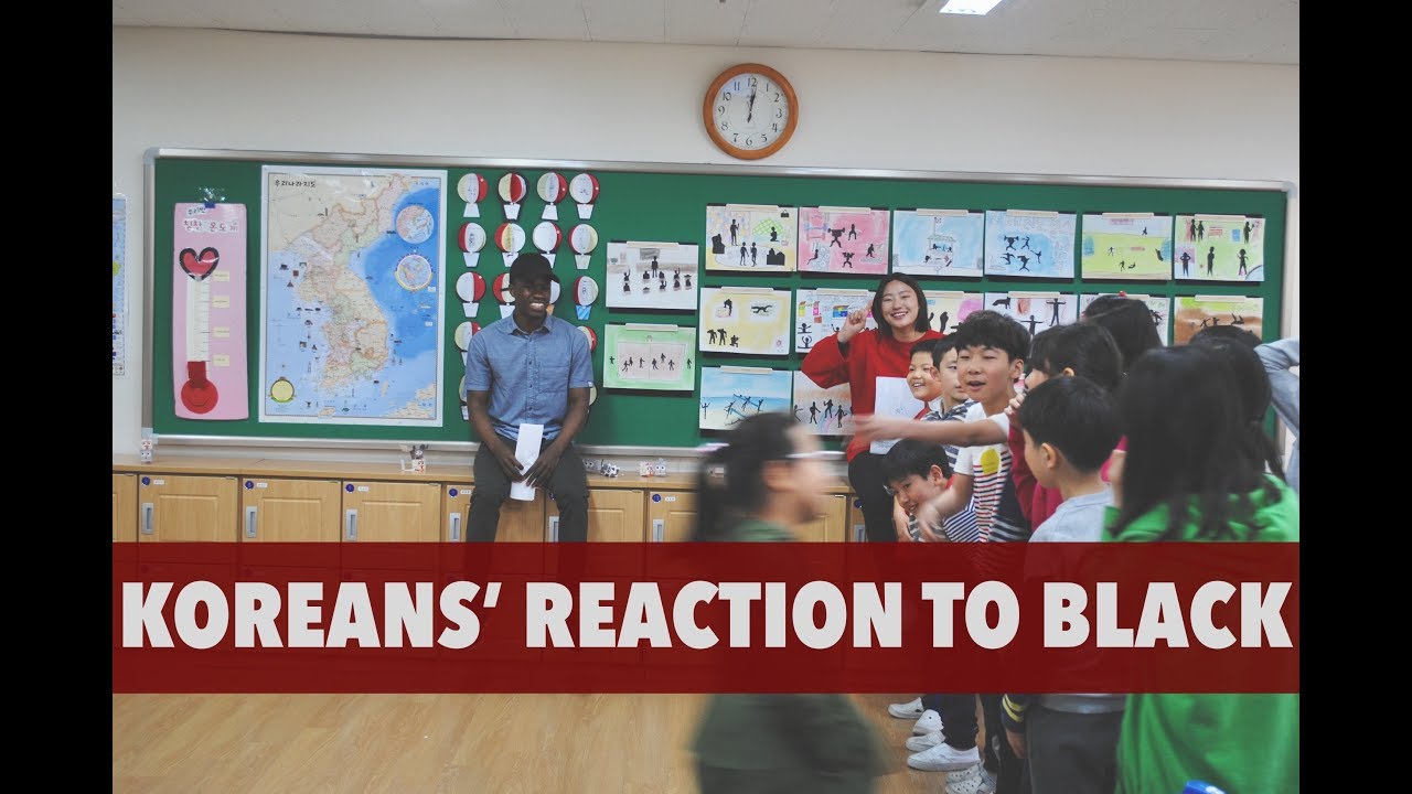 HOW KOREAN KIDS REACT TOWARDS BLACK PEOPLE