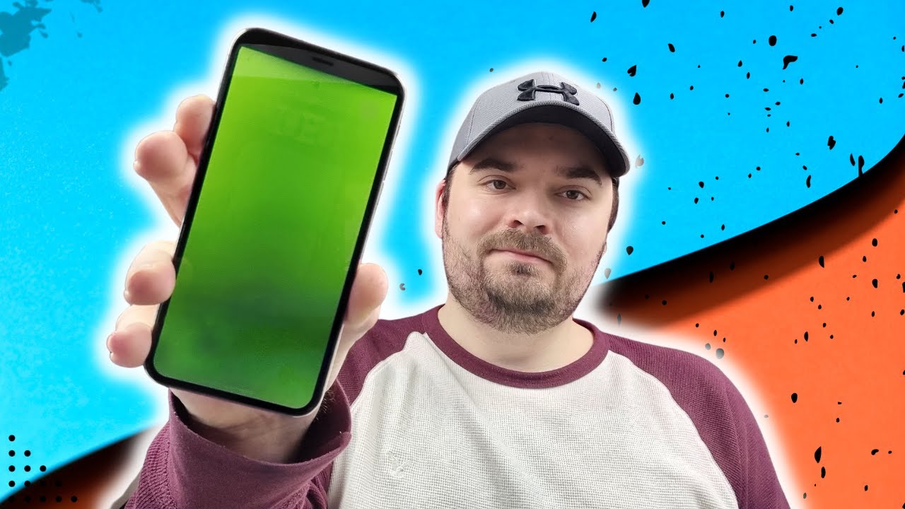 iPhone X Display flackert gr&uuml;n - So behebst du den Fehler!