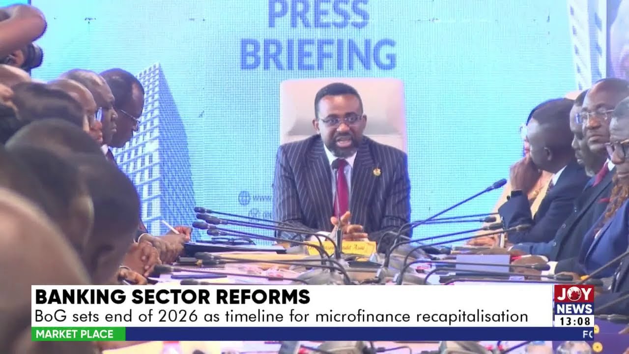 BoG sets end of 2026 as timeline for microfinance recapitalization | The Market Place (29-1-26)