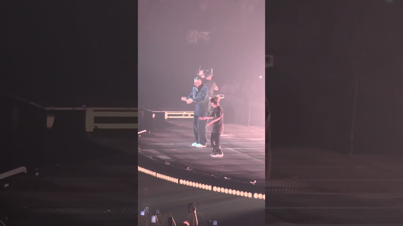Adonis teaches Drake how to aura farm on Stage 🤣
