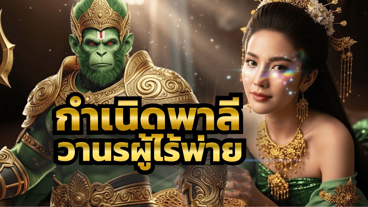 พาลี วานรที่เก่งที่สุดในรามเกียรติ์ ตอนที่ 1 #รามเกียรติ์ #พาลี 
