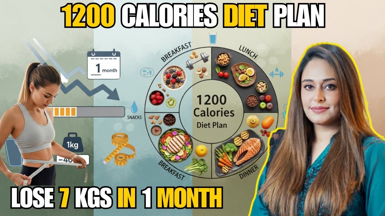 1200 Calories Diet Plan | Easy Diet Plan | Fast Weight loss