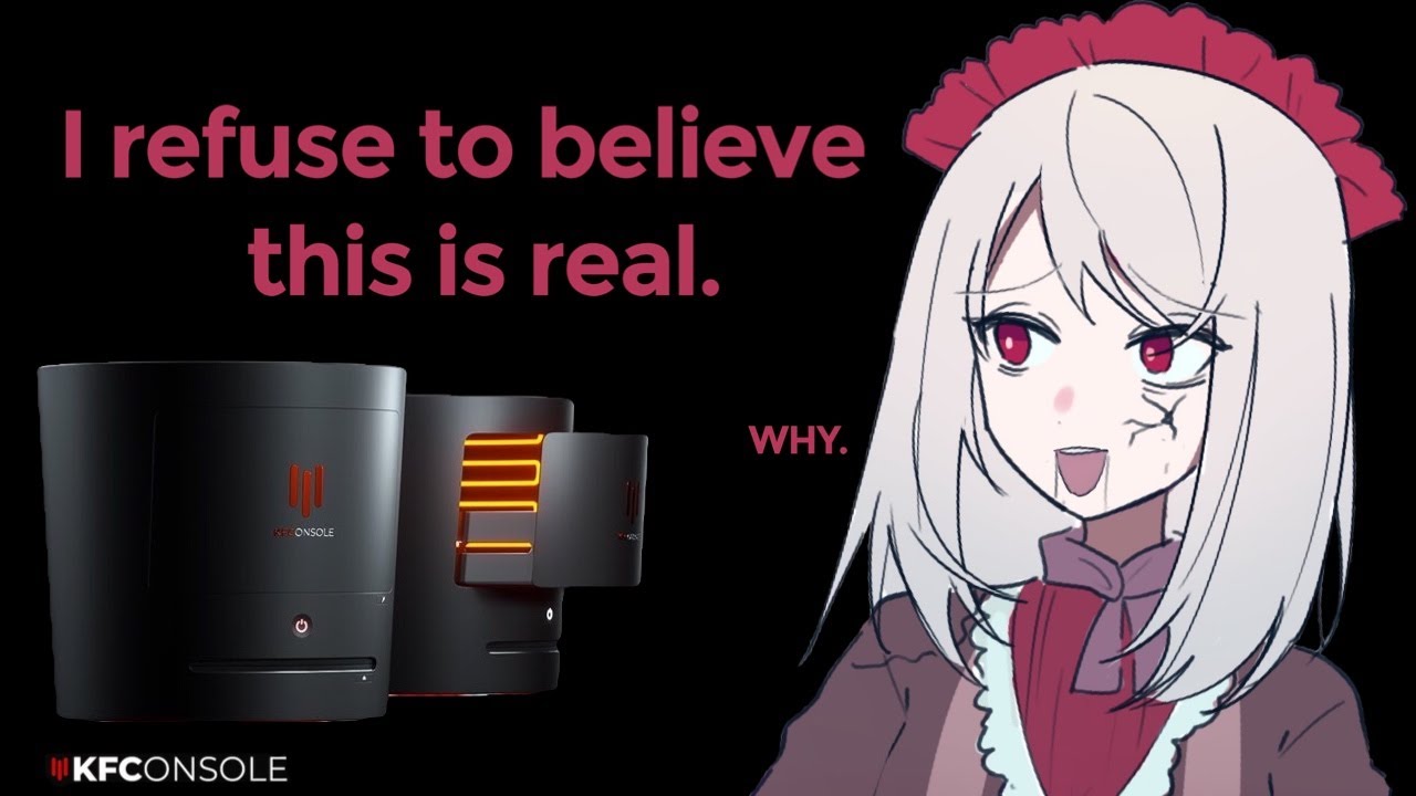 FoxyJoel Vtuber reacts to the KFC console [Vtuber clip] (TW// not very seiso)