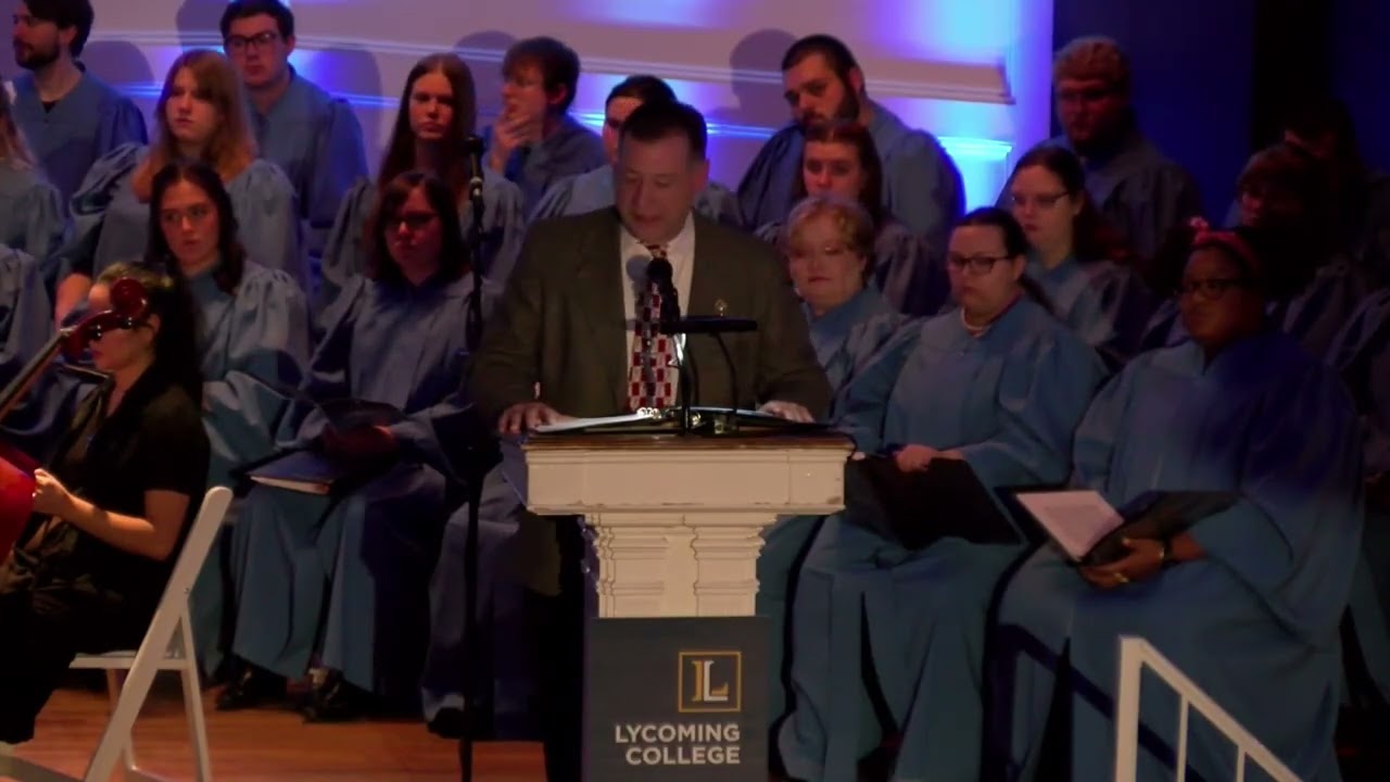 Lycoming College Candlelight Service 2024