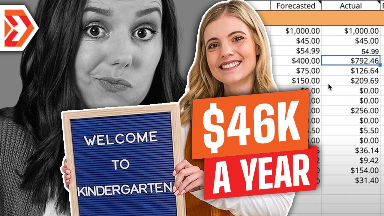 Kindergarten Teacher Making $46k Per Year | Millennial Real Life Budget Review - Episode 4