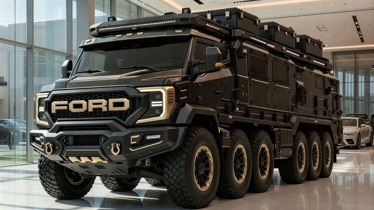 INSANE! 2026 Ford F-550 Shieldbeast 12x12 - The Most Extreme RV Ever Built