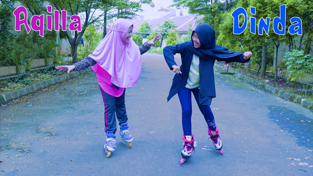 Akhirnya Dinda Punya Sepatu Roda
