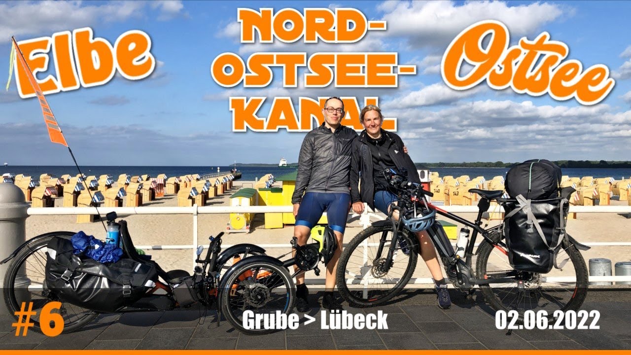 Radreise Elbe - Nord-Ostsee-Kanal - Ostsee: Etappe 6 - Grube - Lübeck