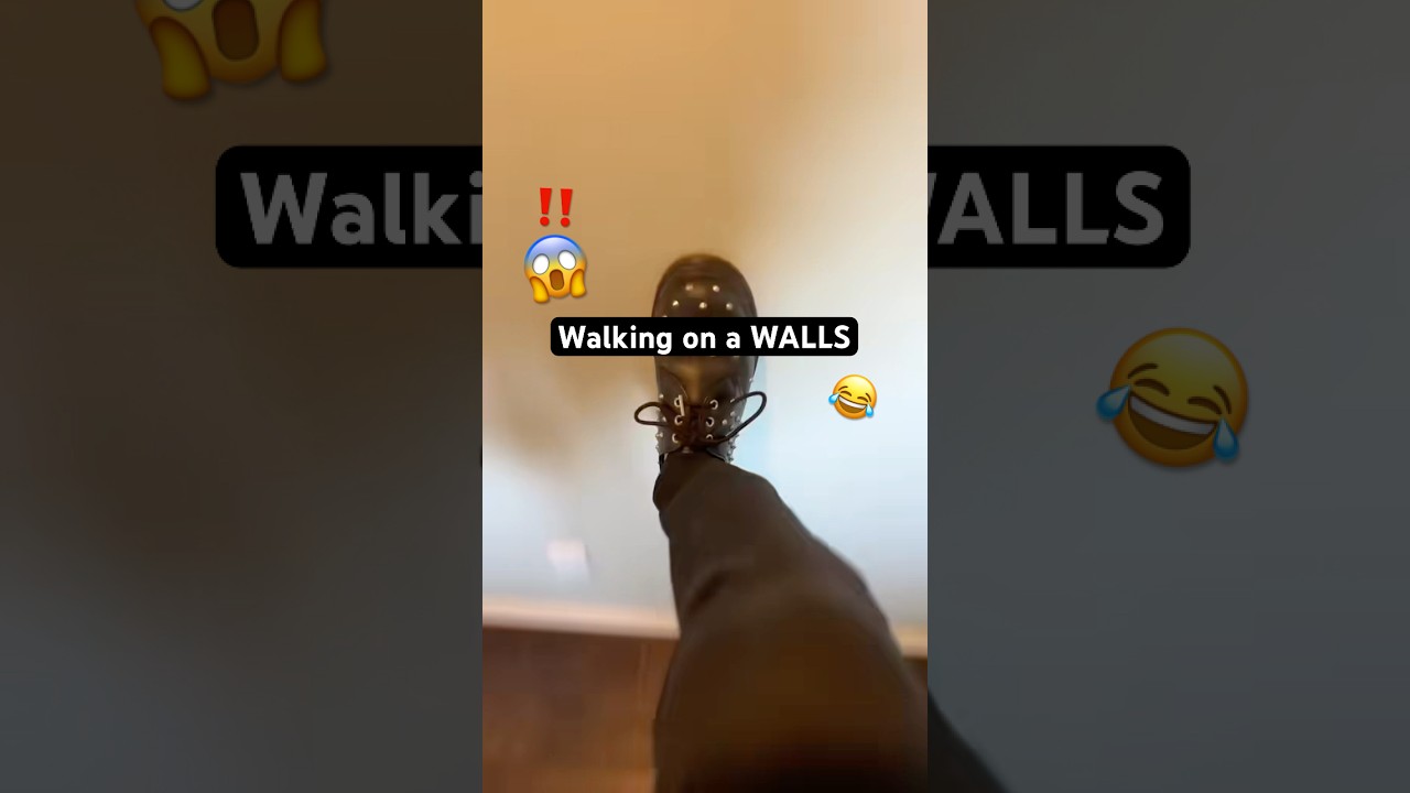 Walking on the WALL (No Gravity) #TheManniiShow.com