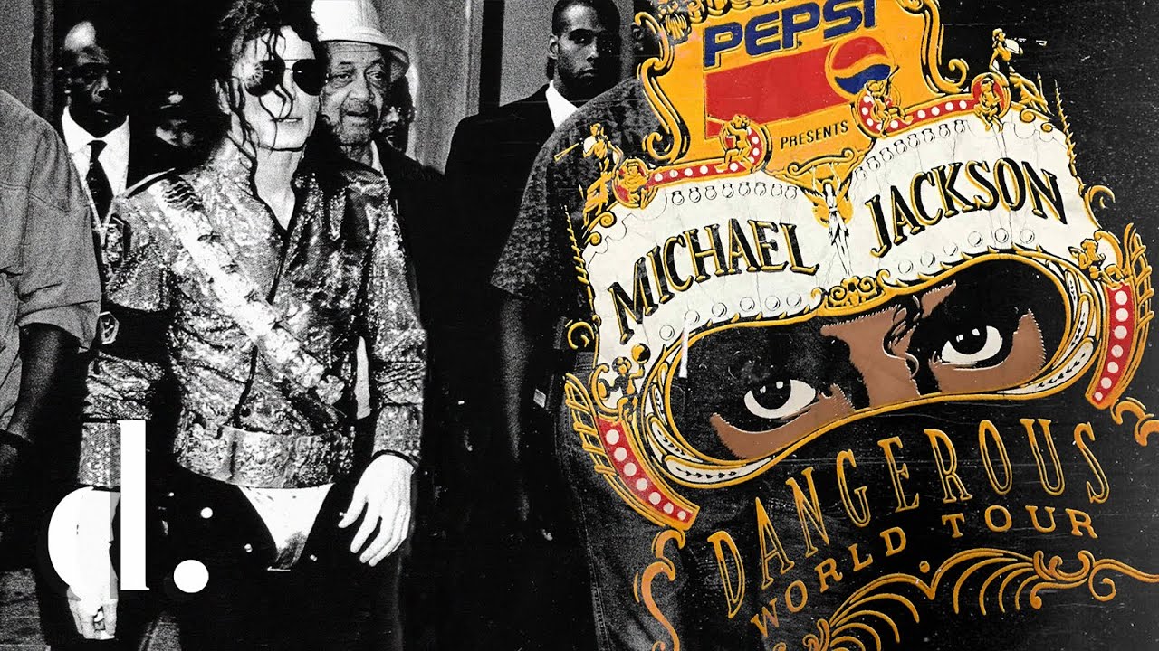 RARE Michael Jackson Backstage on the Dangerous Tour | the detail.