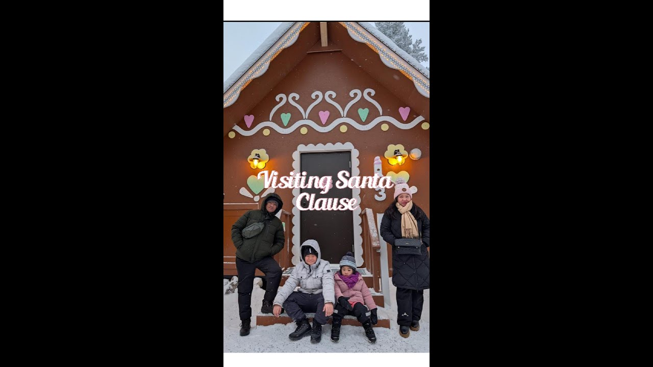 Visiting Santa :)