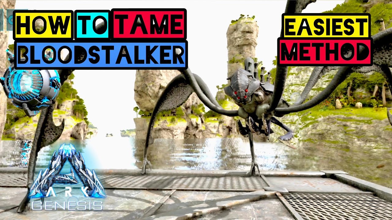 How to Tame a Bloodstalker and all its abilities Ark Mobile | Ark : Ultimate mobile edition