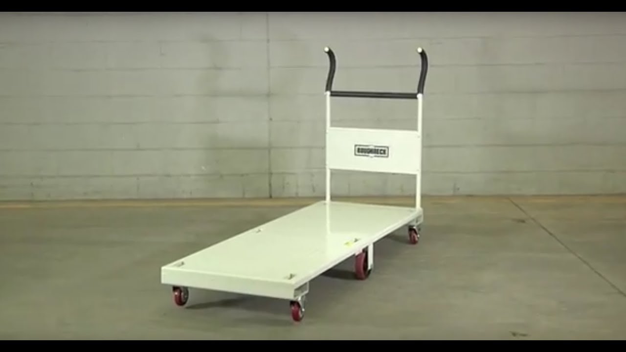 Roughneck 2,200-Lb. Flatbed Cart - 72in.L x 27in.W