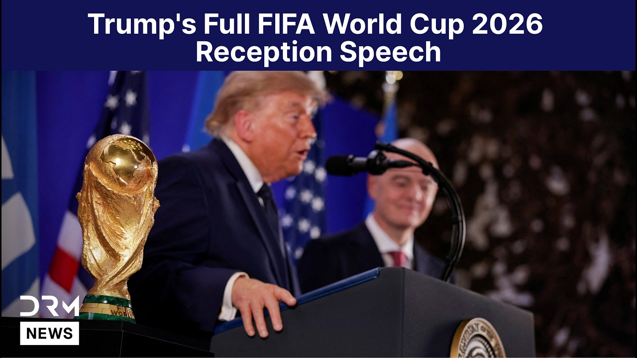 FULL REMARKS: U.S. President Donald Trump Full FIFA World Cup 2026 Reception Speech | AC15