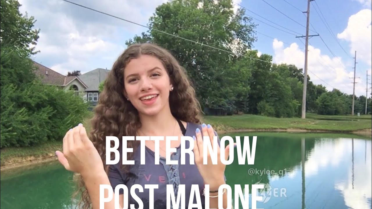 Post Malone- Better Now (ASL/PSE COVER)