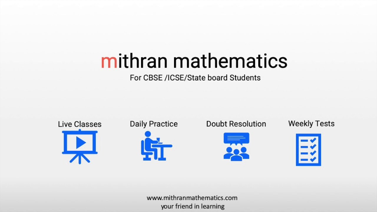 Mithran Mathematics - Doubt Resolution - How it works?