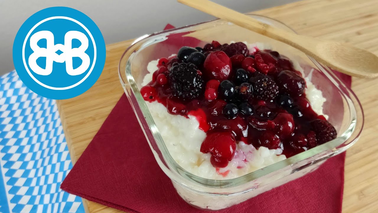 Rice Pudding & Red Fruit Jelly - Breznbruada - German Meokbang ASMR (no talking)