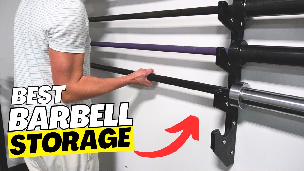 Titan Horizontal Barbell Holder Review &ndash; Best Barbell Storage?