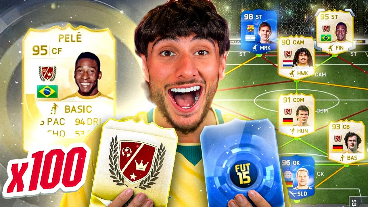 I Built The Best FIFA 15 Team!