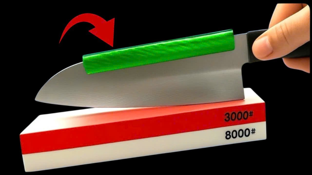 Razor Sharp Edge in Just 1 Minute! With this tool! Millions of people don't know!