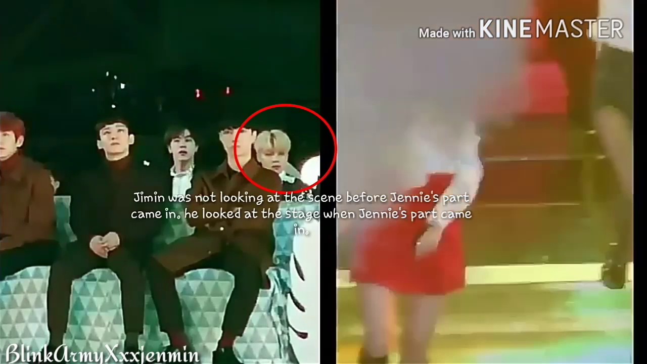 [Blackpink Jennie&Bts Jimin]Jenmin Moment #3