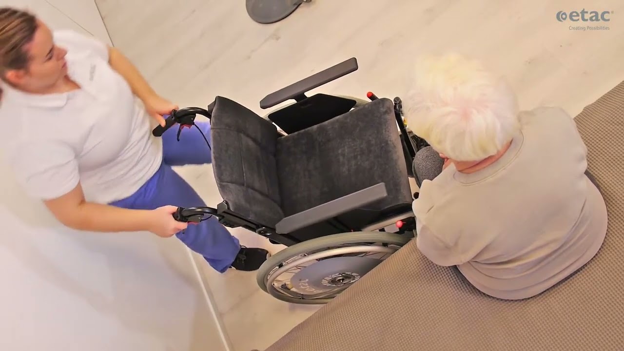Etac Turner Pro   How to transfer from a bed to a chair