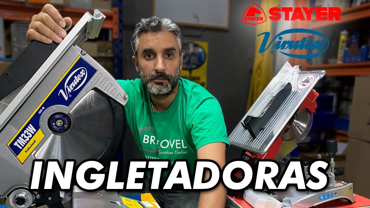 INGLETADORA VIRUTEX E INGLETADORA STAYER: 2 SUPERMÁQUINAS