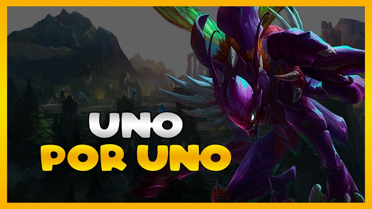 ASÍ SE JUEGA KHA'ZIX en SOLOQ, cazando sin piedad 😈😈 | LEAGUE OF LEGENDS