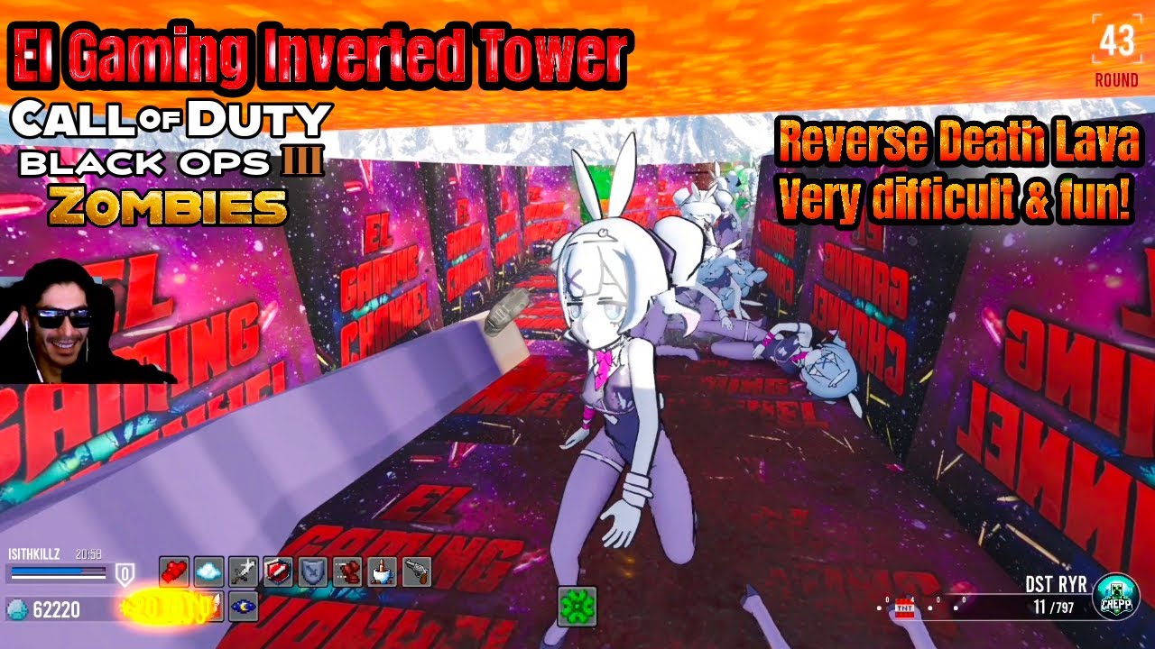 Новая карта EL Gaming INVERTED Tower — это БЕЗУМНОЕ испытание с ОБРАТНОЙ Смертельной ЛАВОЙ! — Bo3...