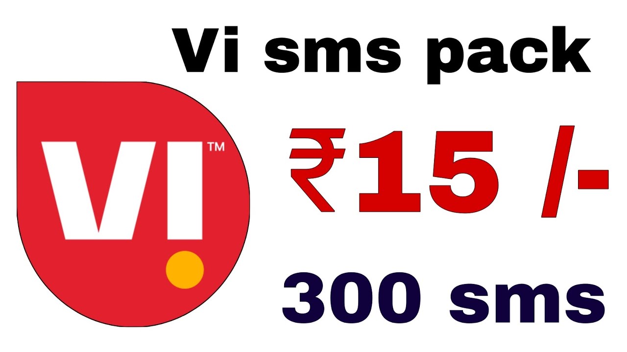 Vodafone sms pack | idea sms pack recharge | vi sms pack recharge plan